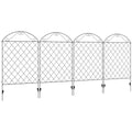Elegant Garden Fence Panels, Animal Barrier & Flower Bed Border Edging - !