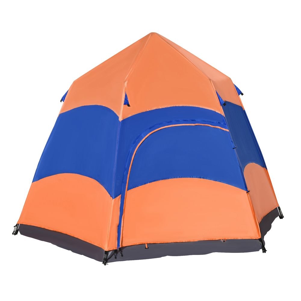 4 Person Pop Up Tent: Camping, Festival, Hiking - Family Shelter, Portable