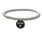 Best Friend Disc Bracelet & Heart Symbol - Ideal Birthday or Christmas Gift