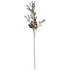 Captivating 60cm Artificial Purple Starflower Display Glass Vase