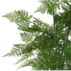 150cm Artificial Natural Moss Base Fern Foliage Plant with Copper Metal Plater