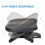 Adjustable Under-Desk Footrest Height Angle Tilt Anti-Slip