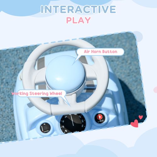 Ride On Car Foot To Floor Sliding Car w/ Air Horn