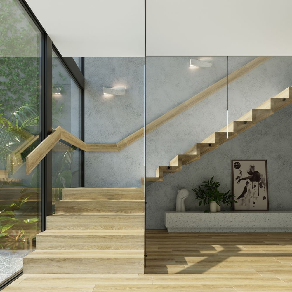 Modern Wall Lamp: Concrete Sigma Design - E27