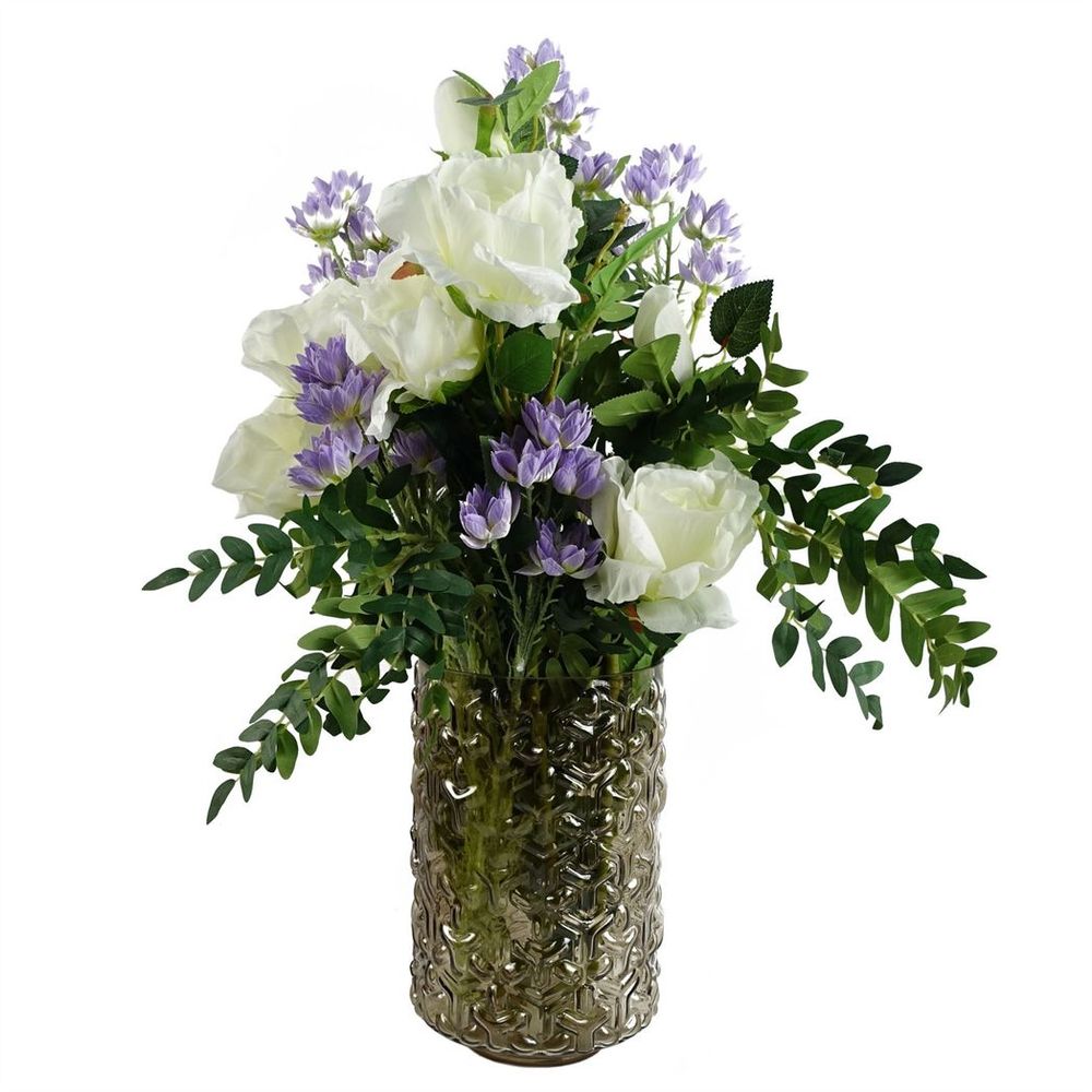 Pack of 6 x 60cm Purple Starflower Stems - 30 Blooms
