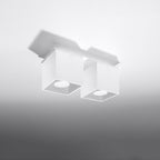 Quad Collection: Modern Design Ceiling Lamp, Aluminum, GU10 - Stylish Lighting!