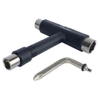 SKATEBOARD TOOL: One-stop, lightweight & portable T-shape tool for easy adjustment and customisation of your skateboard!