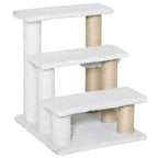 Pet Stair with 4-step Climb Ladder, Scratching Posts