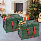 Christmas Baubles & Tinsel Storage Bag - Organize & Protect Your Holiday Decorations