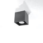 Modern Design Ceiling Lamp - Aluminum Quad Collection - Different Colors