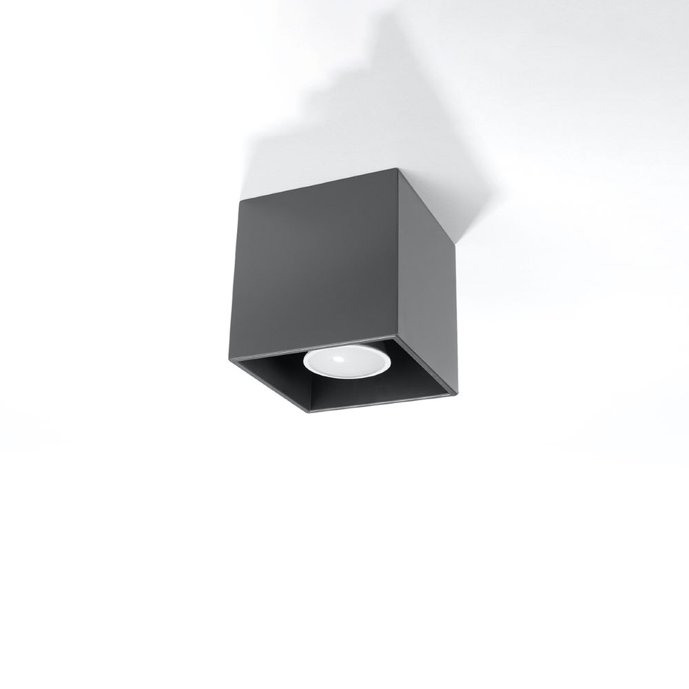 Modern Design Ceiling Lamp - Aluminum Quad Collection - Different Colors