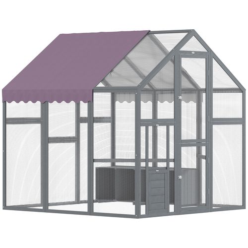 Large Walk In Chicken Run for 6-8 Poultries, 1.7 x 1.8 x 1.8 m
