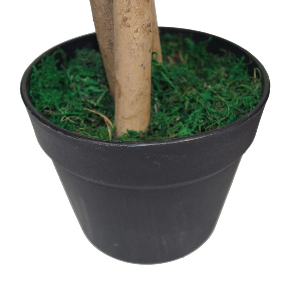 Large 120cm Tall Artificial Mango Tree, Realistic Foliage - for Homes & Offices