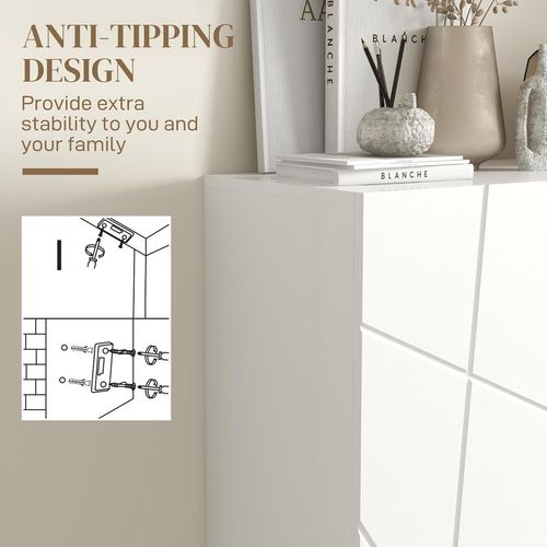 Shoe Storage Cabinet with Soft-Close Hinges and Adjust Shelves