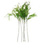 Pack of 6 x 120cm Artificial Boston Fern Stem Filler