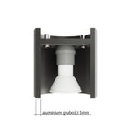 Pendant lamp aluminum modern Design GU10