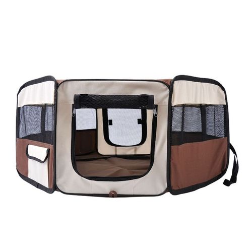 Pet Carrier with Decorative Finish