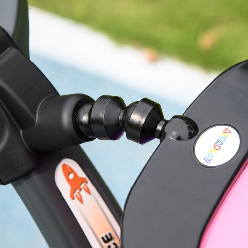 3 in 1 Ride on Push Car, Cartoon Robot Foot to Floor Slider