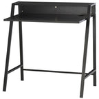Stylish Computer Desk w/ Upper Storage Shelf, Durable Steel Frame, for Home or Office