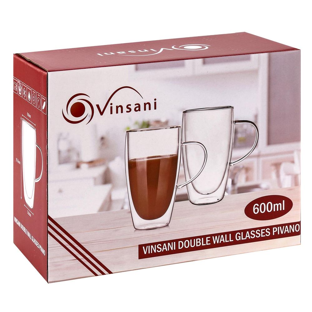 Double Wall Glasses - PIVANO. for Hot & Cold Drinks!