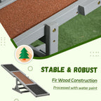 Wooden Pet Seesaw for Big Dogs - Safe Agility Toy - Engage Your Dog's Energy & Improve Agility