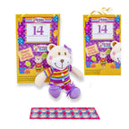 Birthday Buddy (Girl) & (Boy) Toy - Countdown, Plush Bear, Calendar, Stickers!