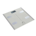 Body Analysis Scale w/ BMI Report & Daily Calorie Intake Guide, Silver