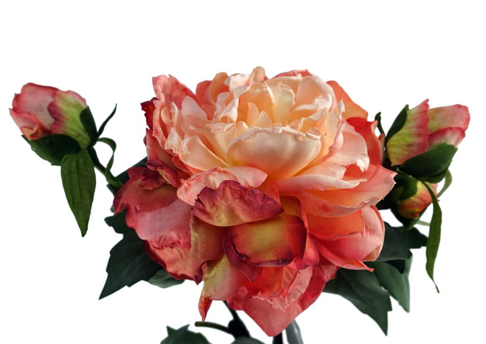 60cm Peony Artificial Flower - Pink