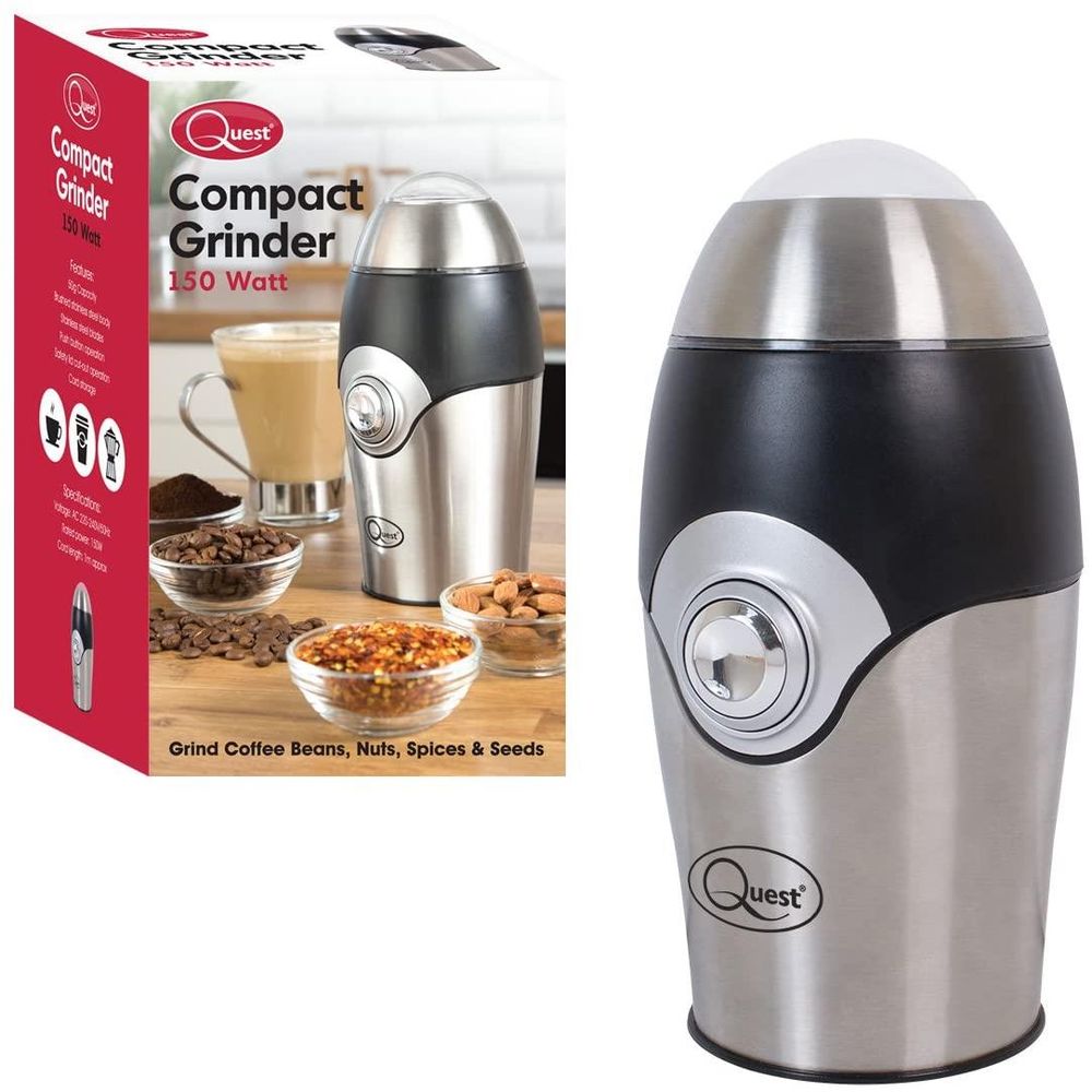 Electric Grinder - Compact 50g, Stainless Steel Blades
