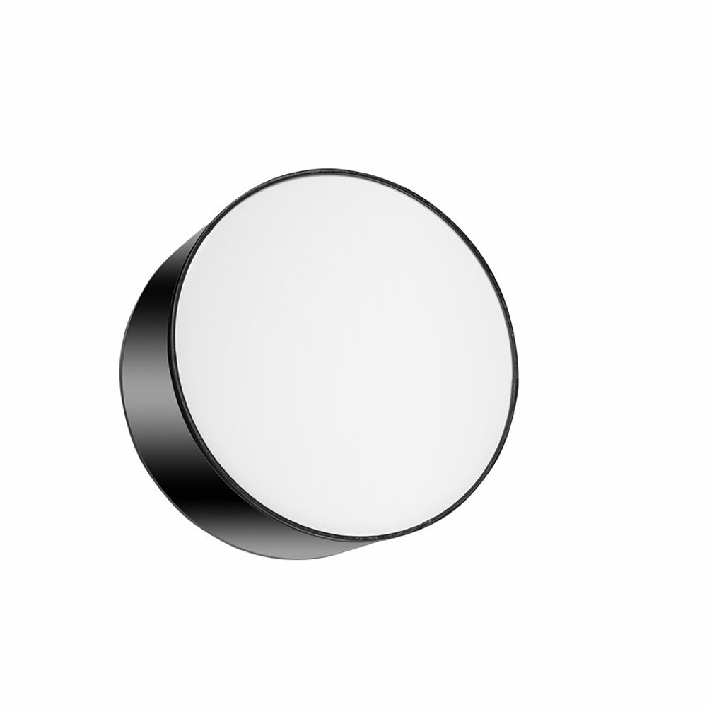 ARENA Black Round Loft LED Wall Lamp - Stylish E27 Design