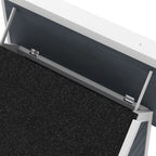 ?Outdoor Feral Cat House with Openable Asphalt Roof,?Grey