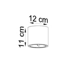 Aluminum GU10 Ceiling Lamp - Modern Design