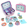 Llama Tea Set - 18pc Tin, for Fun Pretend Play