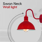 Vintage Industrial Wall Light Dome Metal E27 Indoor Lamp~ 5705