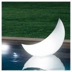 Intex LED Floating Moon Crescent Light for Garden Lighting, 1.35m x 43cm x 89cm