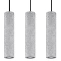 LUVO Industrial Pendant Lamp - Concrete Design - GU10 Bulb