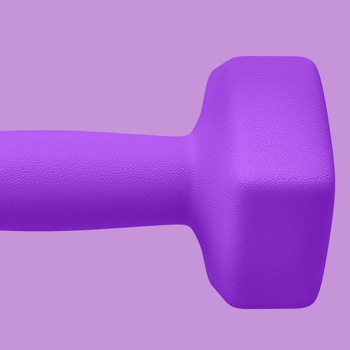 Set of 2 Hexagonal Dumbbells Weights Pair, 2 x 4kg