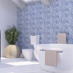 Liquid Marble Navy