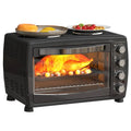 36L Countertop Toaster Oven with 2 Hot Plates, Grill, Roast, Bake