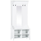Mirror Cabinet, 80x40x170cm - White