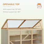Wooden Large Hamster Cage Syrian Hamster Mouse Rats Mice Rodent Small Animals Hutch Exercise Play House Pen 115L x 57W x 55H(cm)