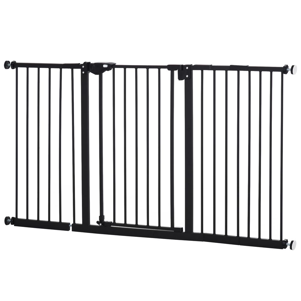 Pet Gate 3 Extensions & Adjustable Screws - Safe & Easy Assembly