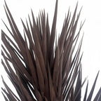 155cm UV Resistant Artificial XL Triple Yukka Tree Plant - Spiky Triple Dark for Indoor/Outdoor - Realistic & Low Maintenance