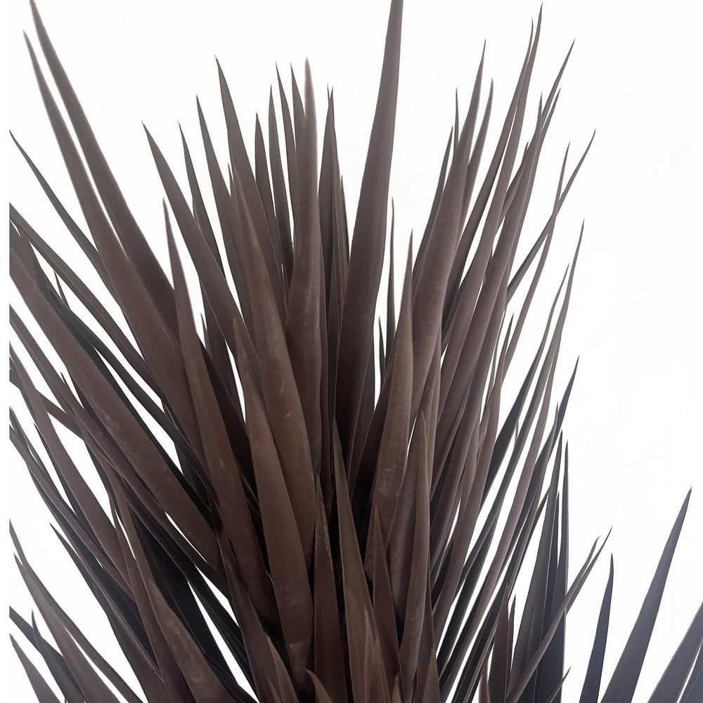 155cm UV Resistant Artificial XL Triple Yukka Tree Plant - Spiky Triple Dark for Indoor/Outdoor - Realistic & Low Maintenance