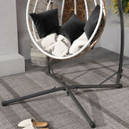 Hammock Chair Stand, Steel Frame Hammock Stand Only, Black