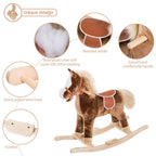 Wooden Rocking Horse - Baby Toy & Gift - Sturdy & Comfortable
