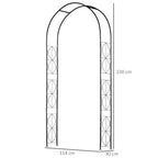 Vintage Garden Arch Trellis Rose Plant Rack