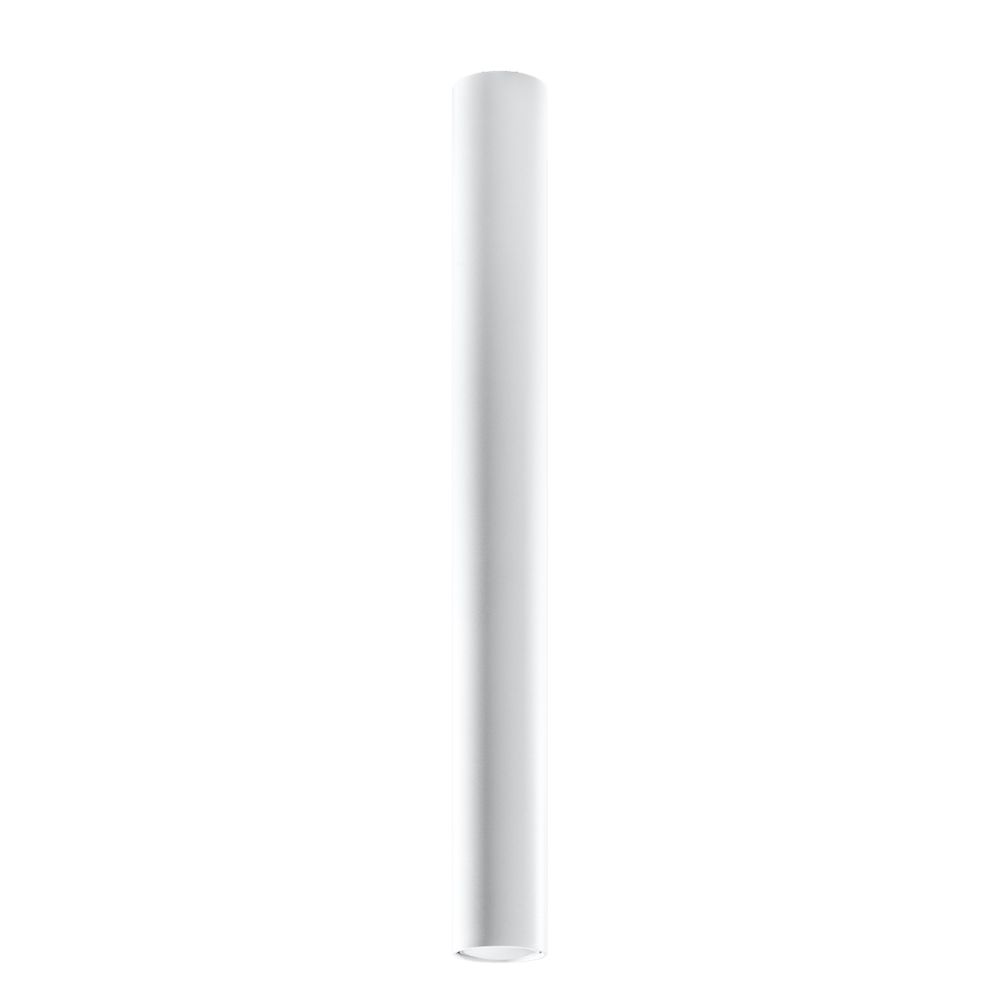 Sleek Steel Ceiling Lamp - Lagos Collection: Modern Design, GU10 Bulb Compatible