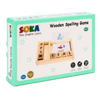 Wooden Spelling Game
