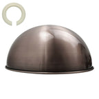 Retro Dome Easy Fit Light Shades Modern Ceiling Pendant Lampshades Metal colors